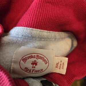 Brooks Brothers Red Fleece Pullover